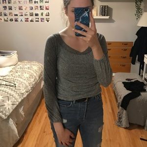 Grey Mossimo long sleeve shirt